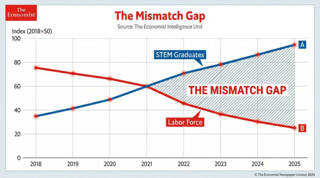 OPC 时代，人口通缩与“工程师红利”的错配